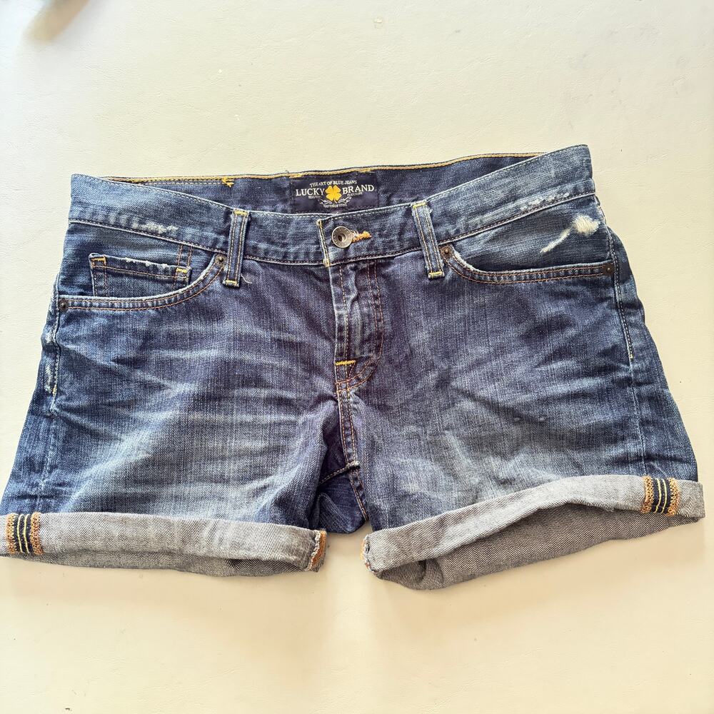 Lucky Brand Denim Shorts Size 4/27 - Picture 6 of 6